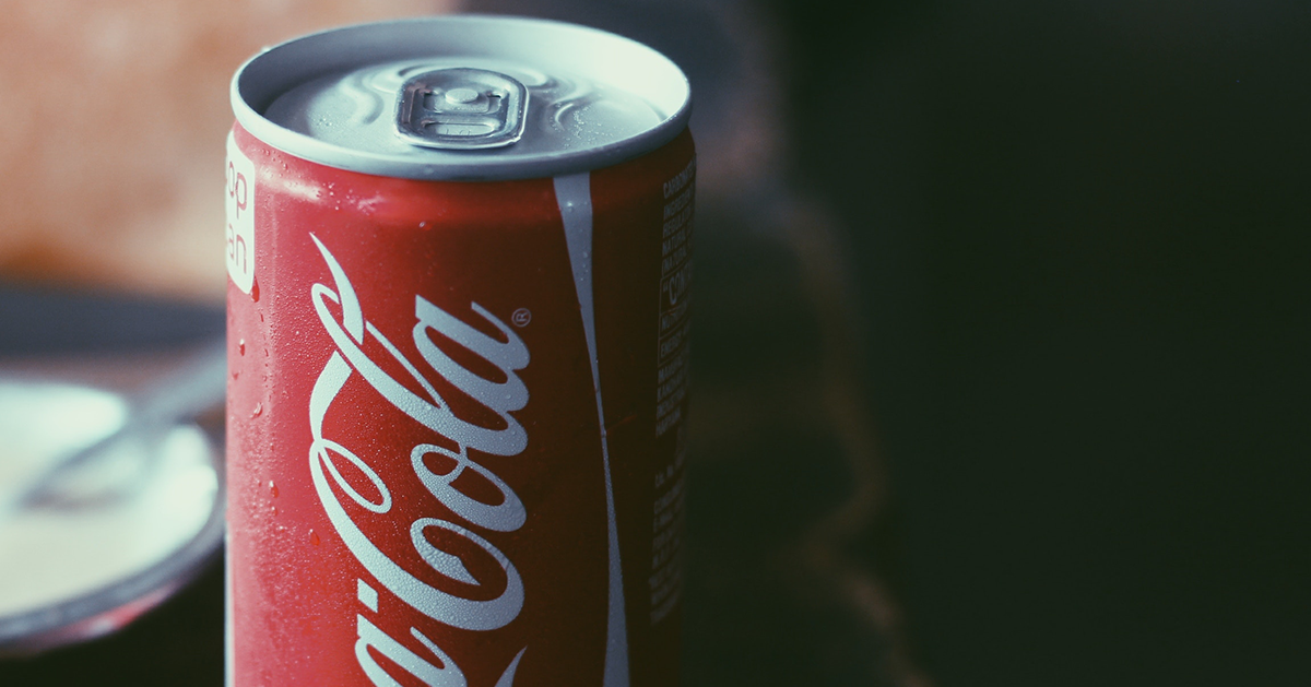 Photo of Coke can