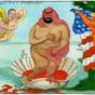 Steve Bell political cartoon on the Jamal Khashoggi crisis