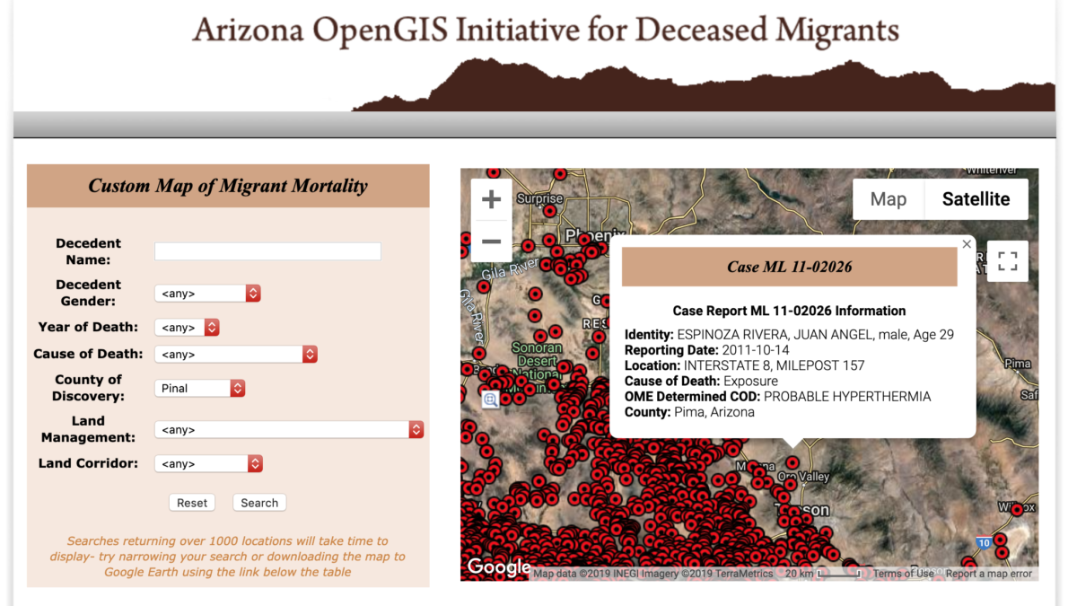 Arizona GIS Map
